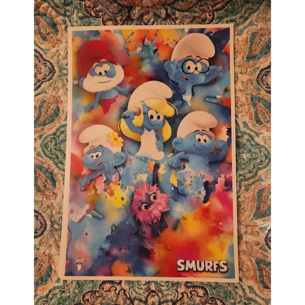 Smurfs Movie Poster 2025
